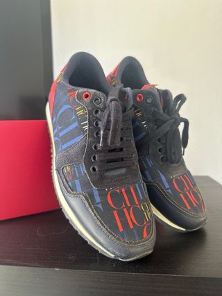 Zapatillas Carolina Herrera - Azul y Rojo