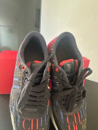 Zapatillas Carolina Herrera - Azul y Rojo