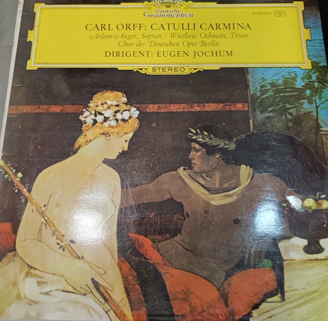 Vinilo Catulli Carmina  Carl Orff