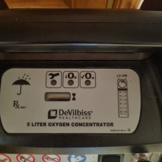 Concentrador Oxígeno Devillbis 5l
