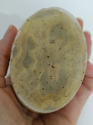 Jabón exfoliante doble artesanal