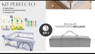 Parque infantil plegable bebé