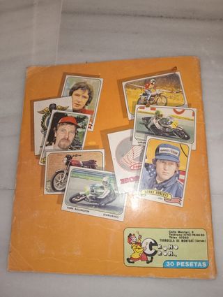 Álbum Panini Moto Sport