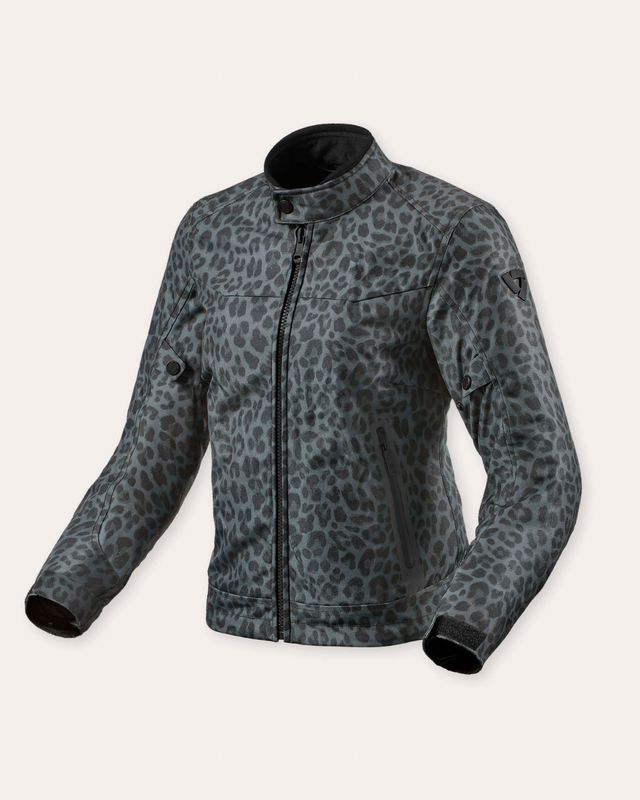 Giacca da moto da donna Leopard