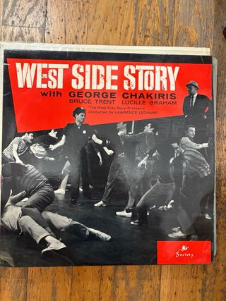 Antiguo álbum discos vinilos