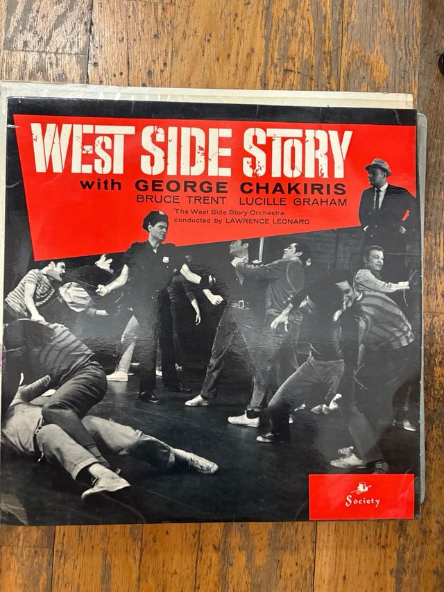 Álbum de discos de vinil antigo