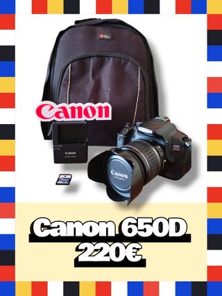 Canon EOS 650D - Cámara réflex