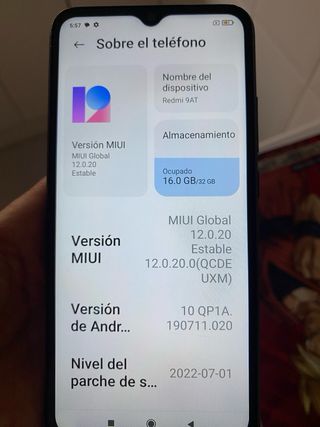 Xiaomi Redmi - Smartphone Negro