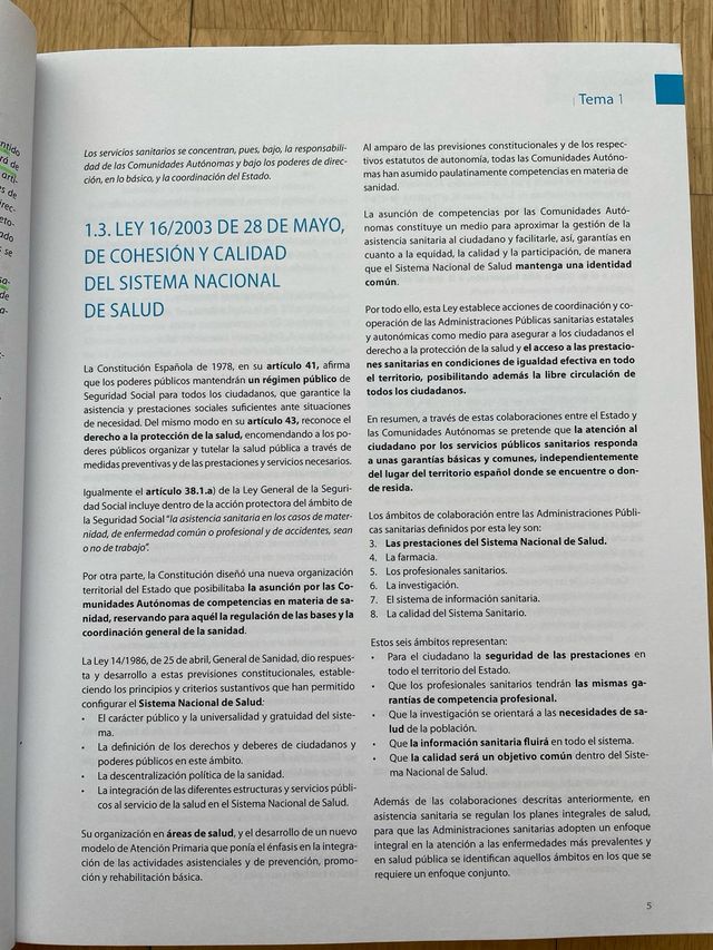 3 libros oposición enfermería Comunidad de Madrid