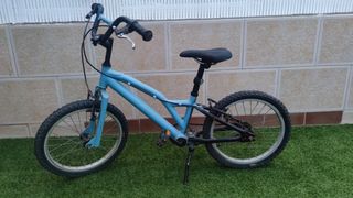 Bicicleta 18" azul