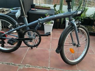 Bicicleta Plegable Tilt 120, como nueva.Con bomba 