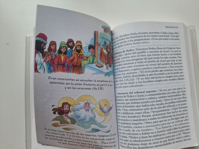 Nuevo Testamento: Recuerdo de mi Primera Comunión