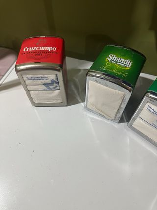 Servilleteros Cruzcampo & Shandy