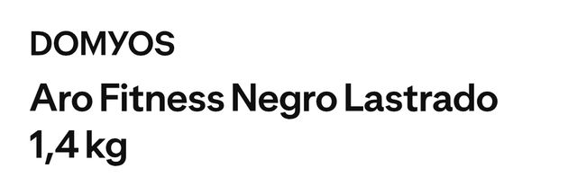 Aro Fitness Decathlon XL