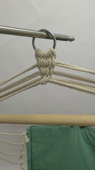 Hamaca columpio verde