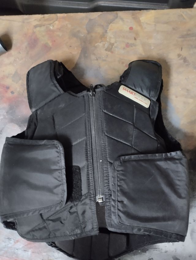 Chaleco hípica SMARTRIDER  negro