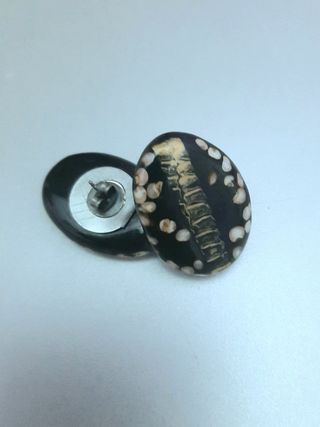Pendientes ovalados vintage