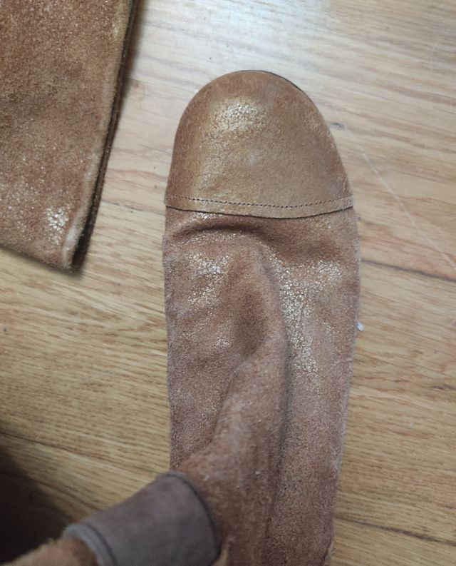 Botas ante marrón, talla 40