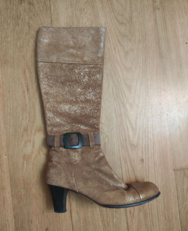 Botas ante marrón, talla 40