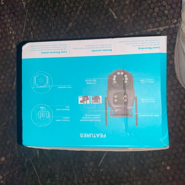 Cámara seguridad 360º - Doble canal