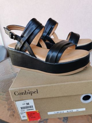 Sandali Conbipel Neri Tg. 36