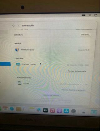 MacBook Air 11.6" A1465 Plata