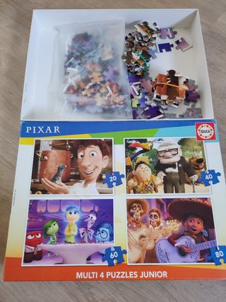 Puzzle Pixar 4x1 Multi Junior