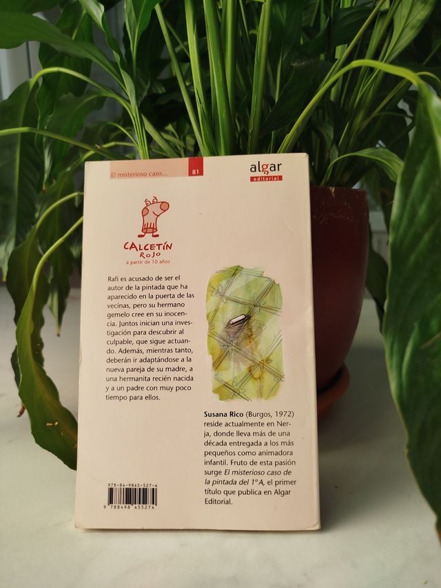 Libro "El misterioso caso de la pintada del 1º A"