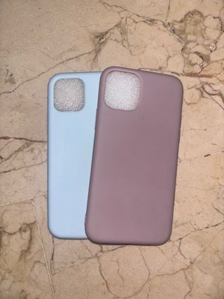 Fundas silicona iPhone 11 Pro (2 unidades)