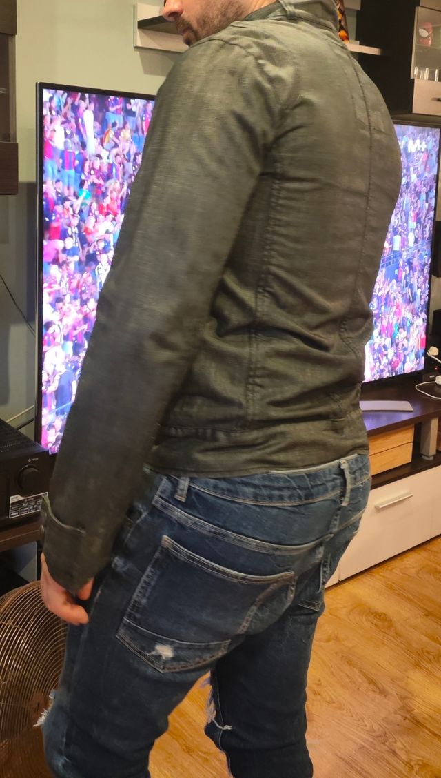 Chaqueta Biker Pull & Bear - Talla M