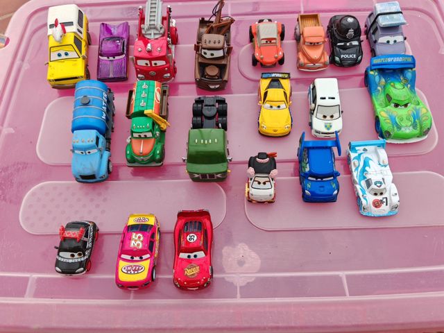 Coches Cars metal: 20 miniaturas