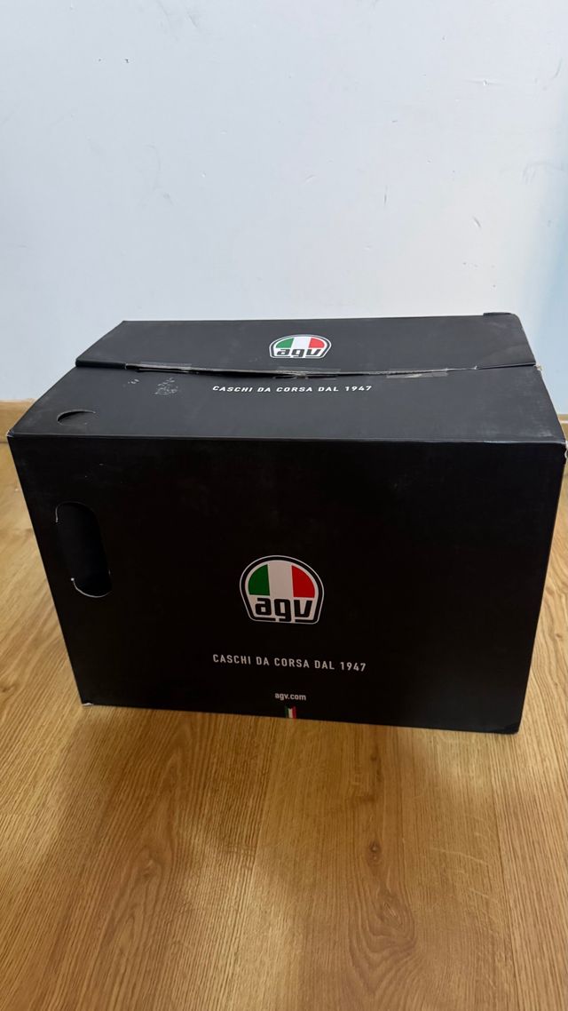Caja agv casco moto original