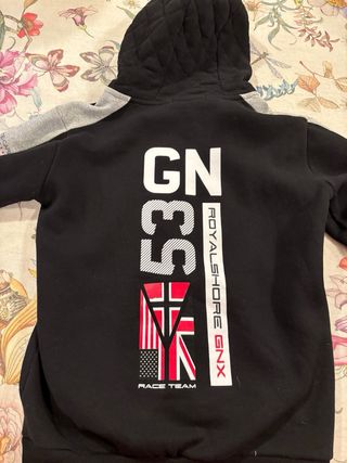 Felpa Goracing nera M