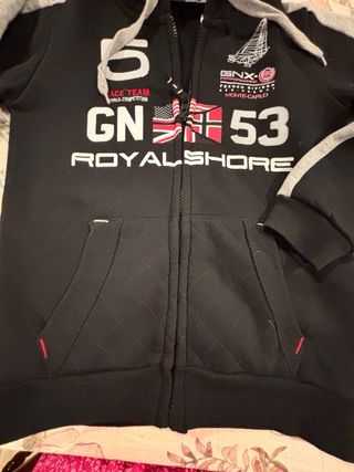 Felpa Goracing nera M