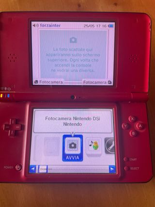 Nintendo DSi XL rossa 25° anniversario + gioco