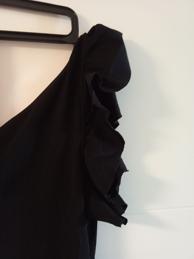 Vestido Bershka negro -