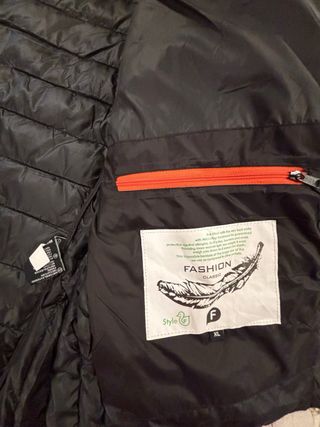 Giubbino piumino lotto xl nero uomo nuovo