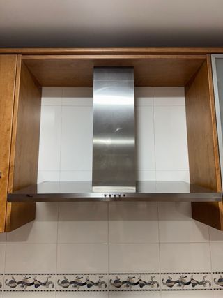 Campana extractora acero inoxidable.