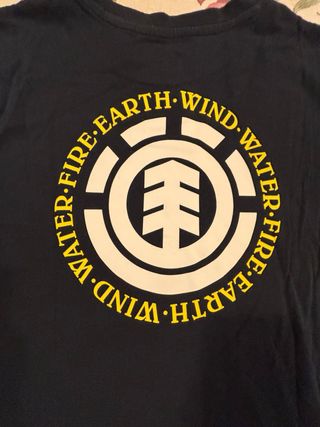 Maglia blu uomo Element maniche lunghe M