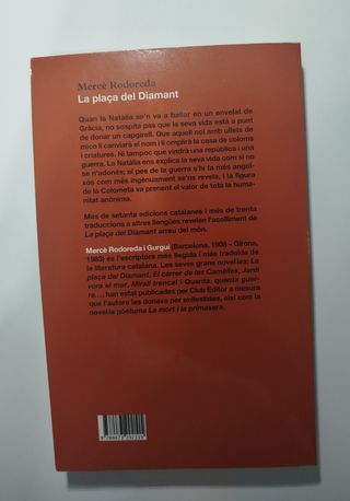 La plaça del Diamant (Club Editor Jove) (Catala...