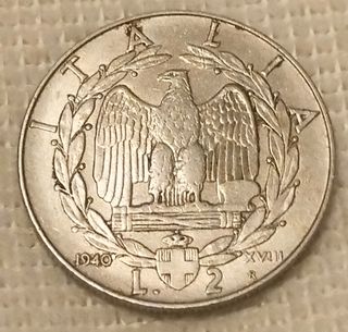 Novità!Lotto 2 monete Italia Vittorio Emanuele III
