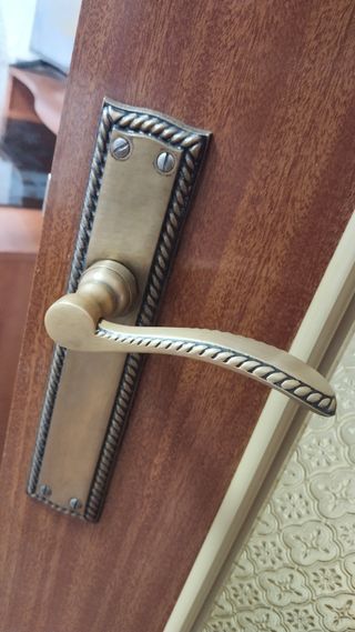 Puerta doble madera vintage