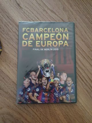 スポーツ・フィットネス FC Barcelona CAMPEON DE EUROPA 2015 DVD DVD FC Barcelona Campeón Europa 2015 champions de segunda mano por