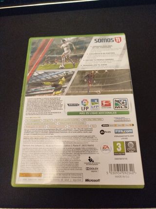 FIFA 11 Xbox 360 - Juego