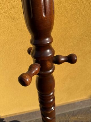 Attacapanni legno mogano vintage