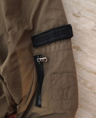 Giacca Bomber DSQUARED2 Verde Oliva