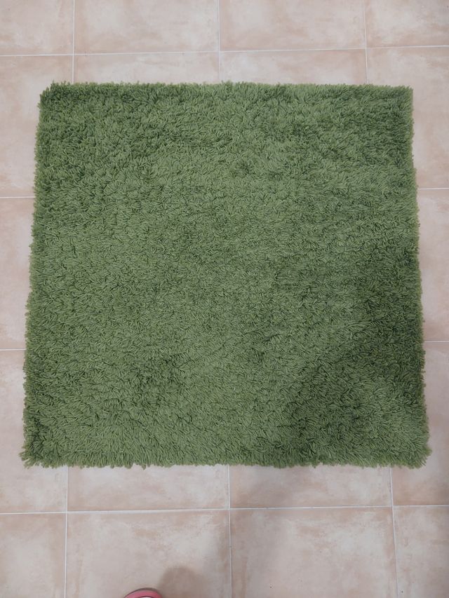 Alfombra Ikea verde - 80x80