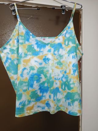 Camiseta tirantes L multicolor
