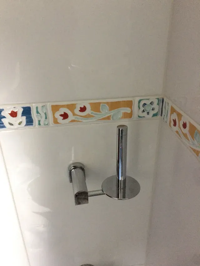 Soporte para papel baño