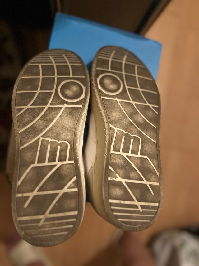 Zapatillas Mustang blancas - Talla 38